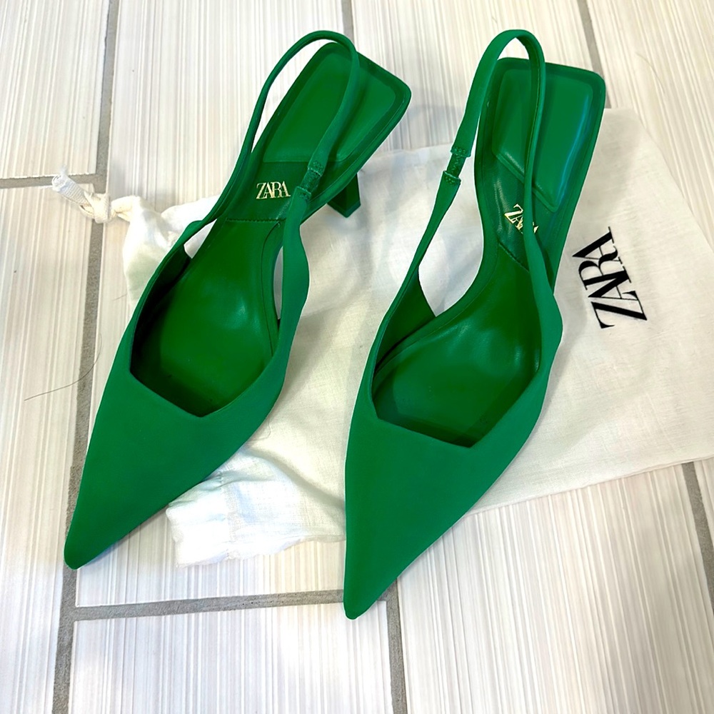 Zara slingback heels